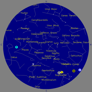 Sky Chart - click to enlarge