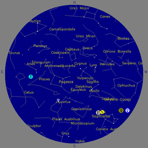 Sky Chart - click to enlarge