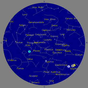 Sky Chart - click to enlarge