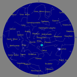 Sky Chart - click to enlarge