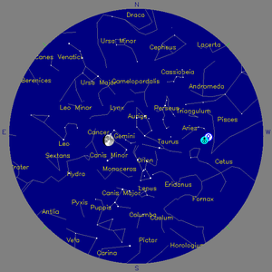 Sky Chart - click to enlarge