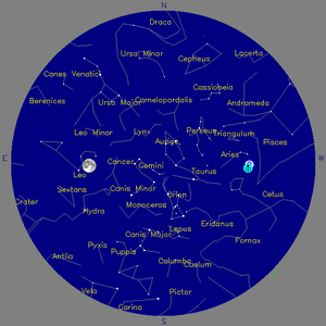 Sky Chart - click to enlarge