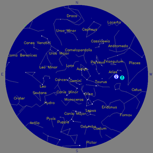 Sky Chart - click to enlarge