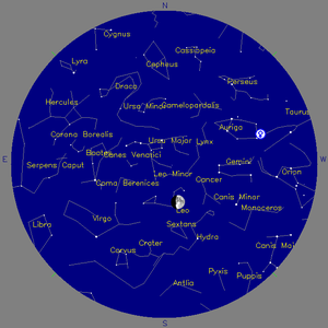 Sky Chart - click to enlarge