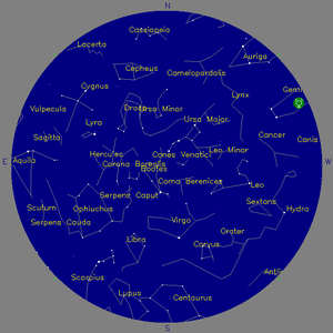 Sky Chart - click to enlarge