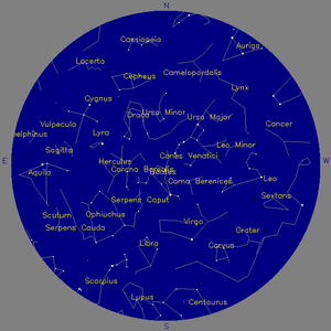 Sky Chart - click to enlarge