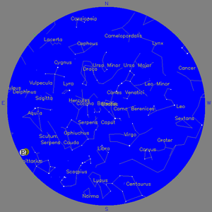 Sky Chart - click to enlarge
