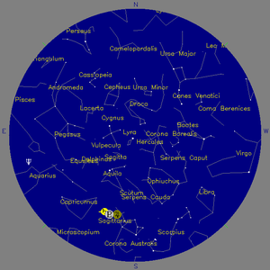 Sky Chart - click to enlarge