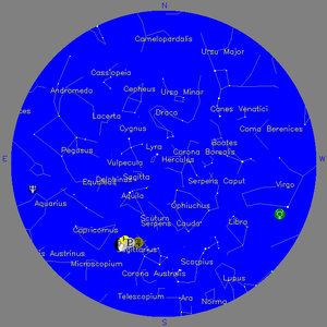 Sky Chart - click to enlarge