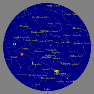 Sky Chart - click to enlarge