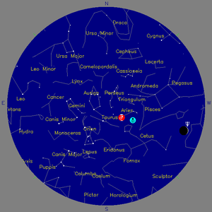Sky Chart - click to enlarge