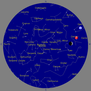 Sky Chart - click to enlarge