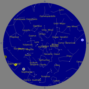 Sky Chart - click to enlarge