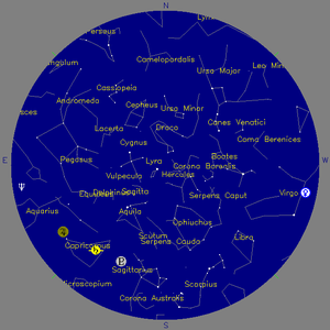 Sky Chart - click to enlarge