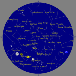 Sky Chart - click to enlarge