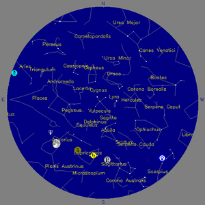 Sky Chart - click to enlarge