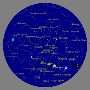Sky Chart - click to enlarge