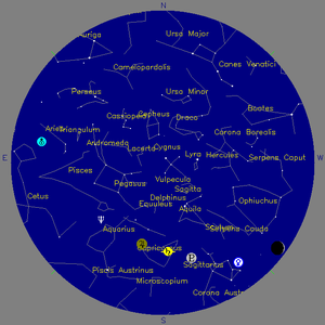 Sky Chart - click to enlarge