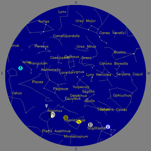 Sky Chart - click to enlarge