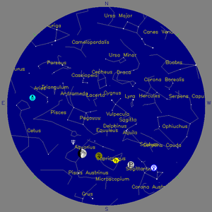 Sky Chart - click to enlarge