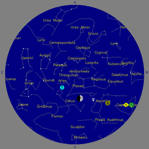 Sky Chart - click to enlarge