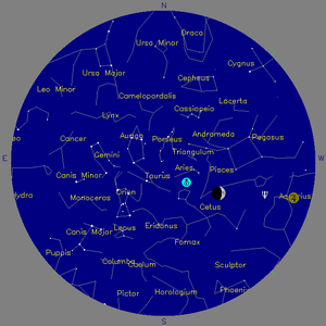 Sky Chart - click to enlarge