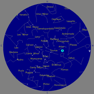 Sky Chart - click to enlarge