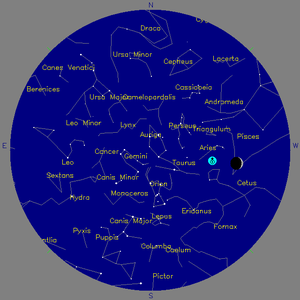 Sky Chart - click to enlarge