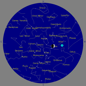 Sky Chart - click to enlarge