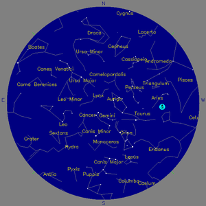 Sky Chart - click to enlarge