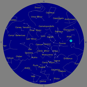 Sky Chart - click to enlarge
