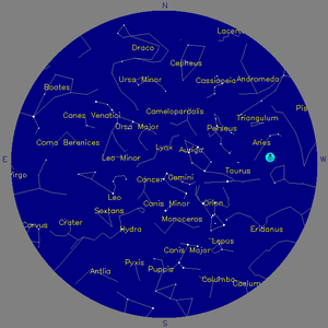 Sky Chart - click to enlarge