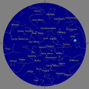 Sky Chart - click to enlarge