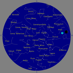 Sky Chart - click to enlarge