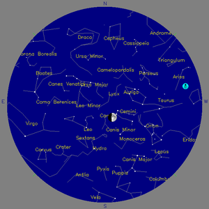 Sky Chart - click to enlarge