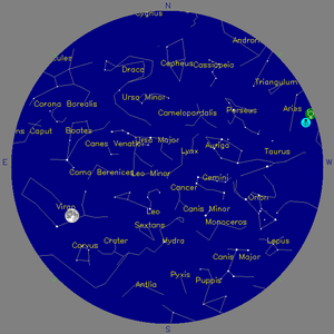 Sky Chart - click to enlarge