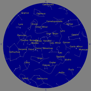 Sky Chart - click to enlarge