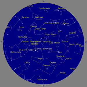 Sky Chart - click to enlarge