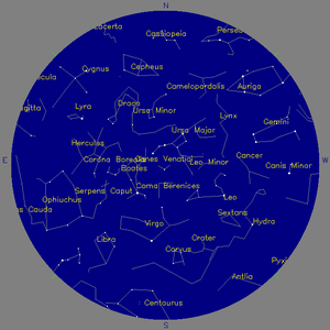 Sky Chart - click to enlarge