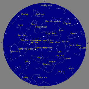 Sky Chart - click to enlarge