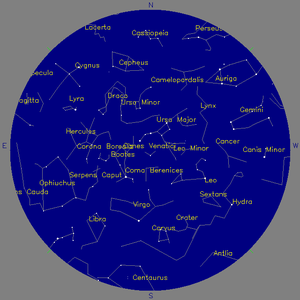 Sky Chart - click to enlarge