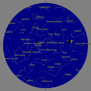 Sky Chart - click to enlarge