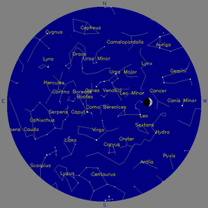 Sky Chart - click to enlarge