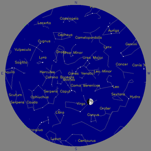 Sky Chart - click to enlarge