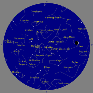 Sky Chart - click to enlarge