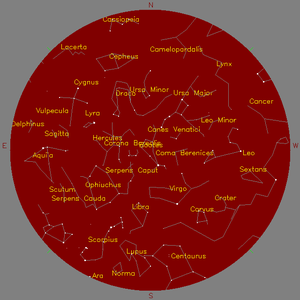 Sky Chart - click to enlarge