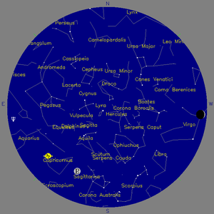 Sky Chart - click to enlarge