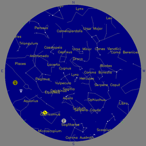 Sky Chart - click to enlarge