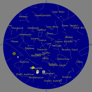 Sky Chart - click to enlarge