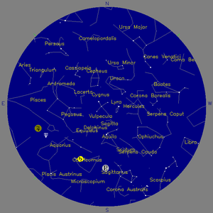 Sky Chart - click to enlarge